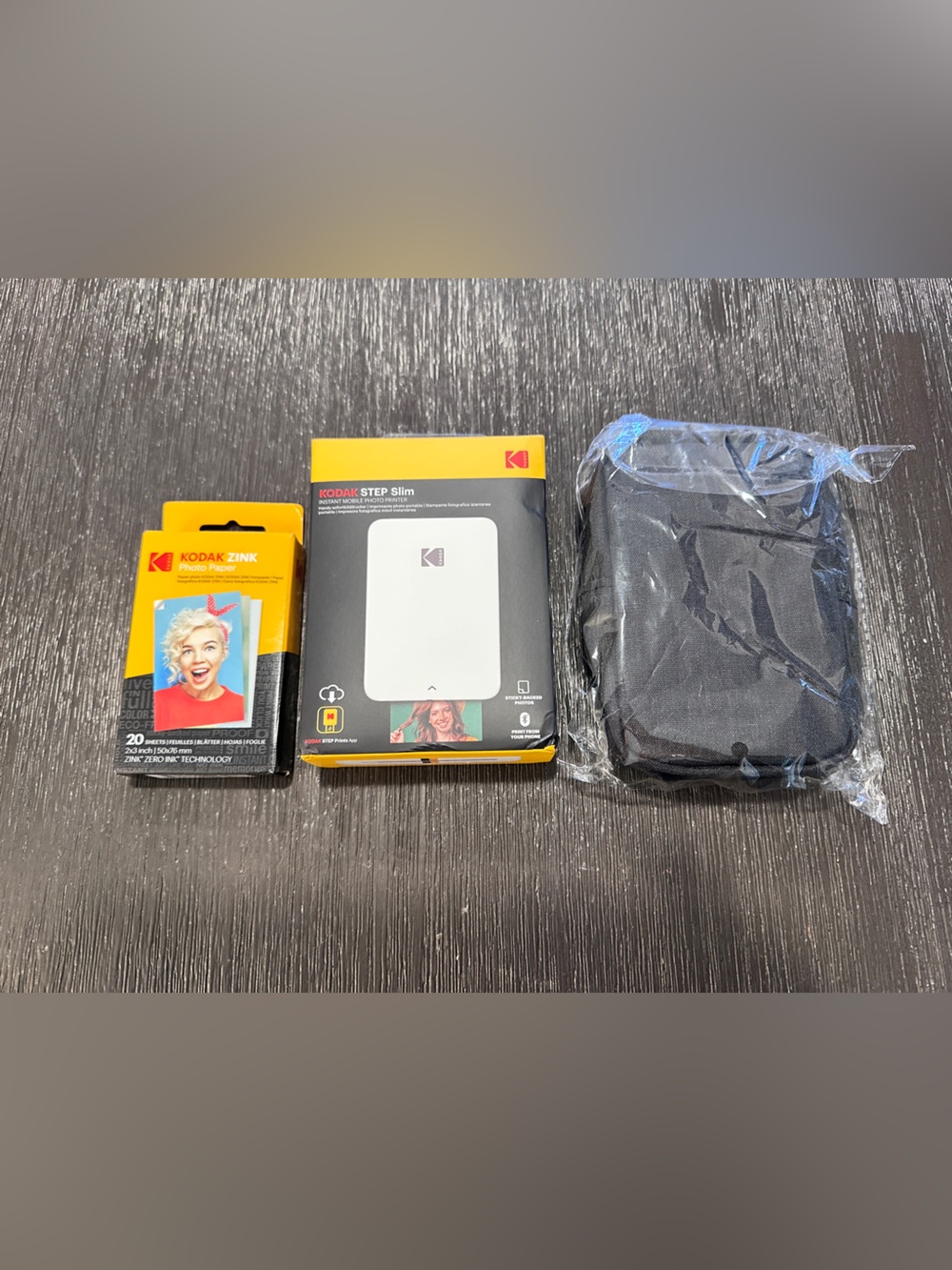 Kodak STEP Slim Instant Mobile Photo Printer Bundle - New